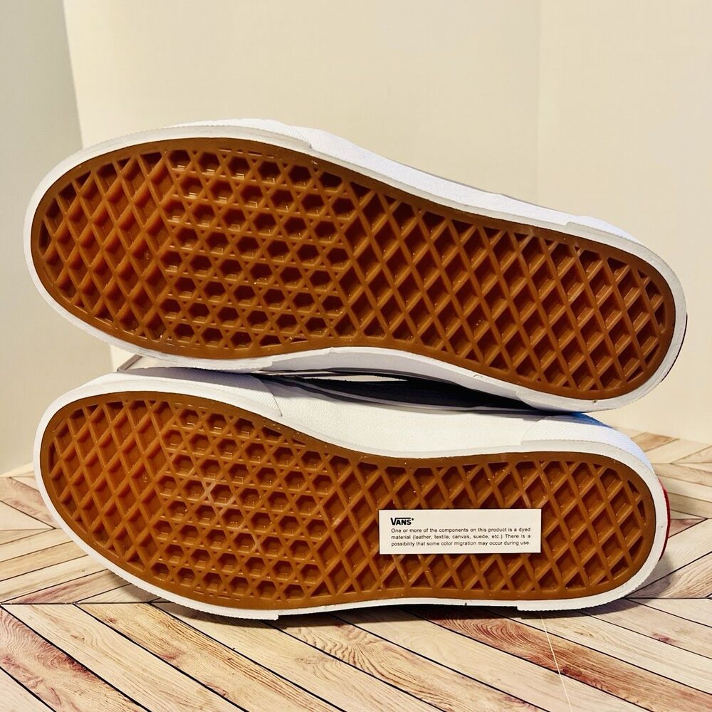 VANS Caldrone Suede Mesh Charcoal Red Sneakers Youth 6 Classic Stylish Shoes - Picture 6 of 7